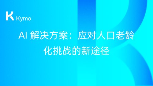 AI 解决方案：应对人口老龄化挑战的新途径